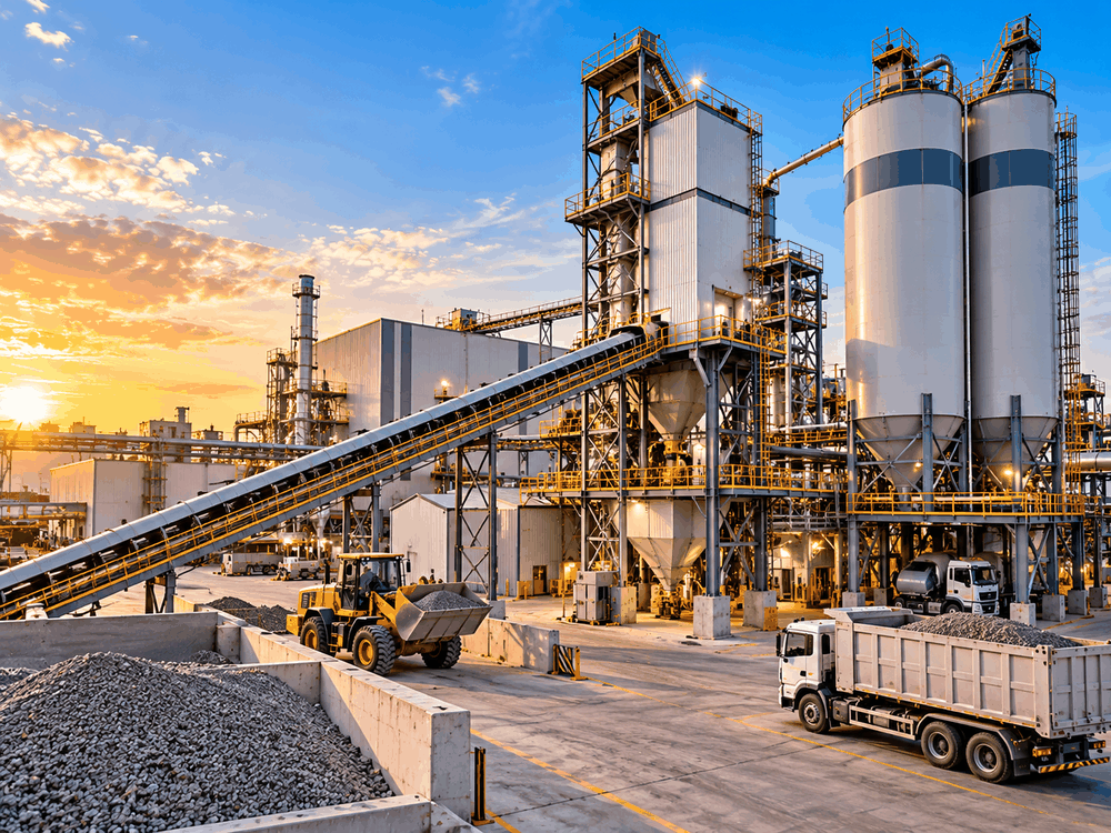 Industrial construction project in Chennai